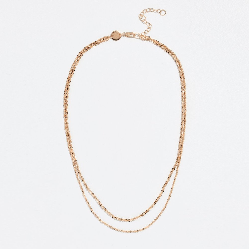 Jennifer Zeuner Astek Necklace in Yellow Gold